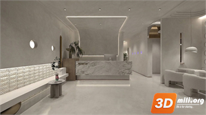 Office Reception Skp Files